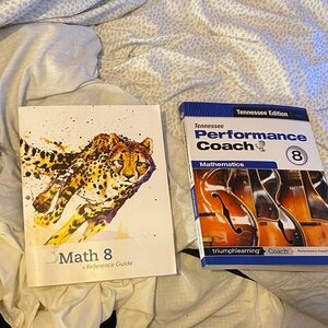 8th Grade Tennessee Virtual Academy Text Books/never used, Reference Guide📖